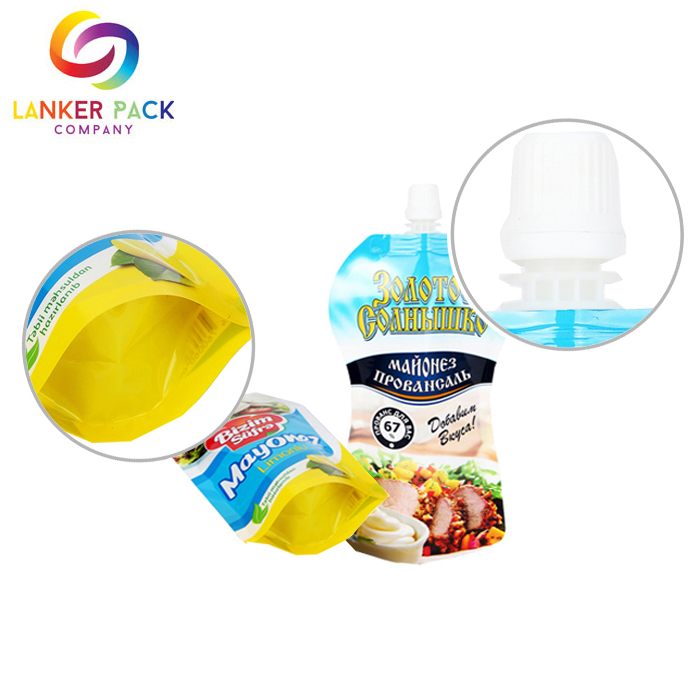 Bolsa doypack de comida para bebés con forma personalizada reutilizable