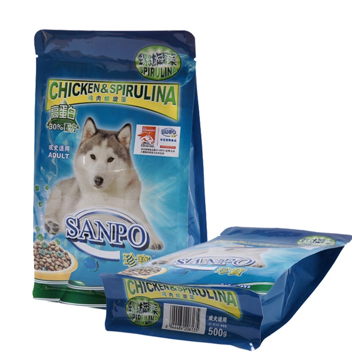 Bolsas impermeables personalizadas aprobadas por la FAD para alimentos para mascotas