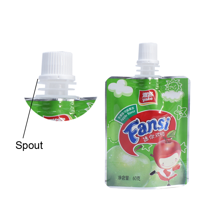 Embalaje e impresión de jugo de bolsa de plástico líquido