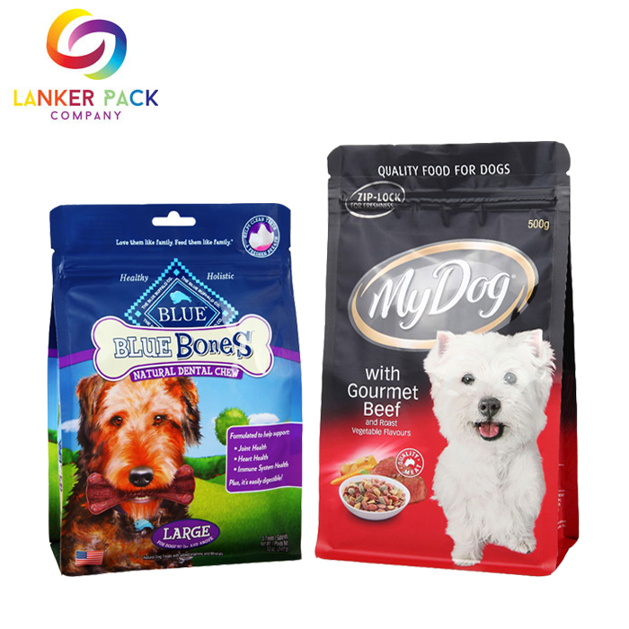 Bolsas impermeables personalizadas aprobadas por la FAD para alimentos para mascotas