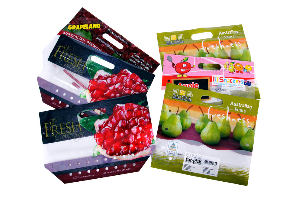 Bolsas de frutas frescas personalizadas