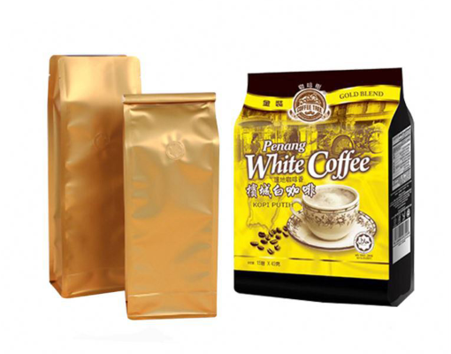 Tipos de bolsas de paquete de café